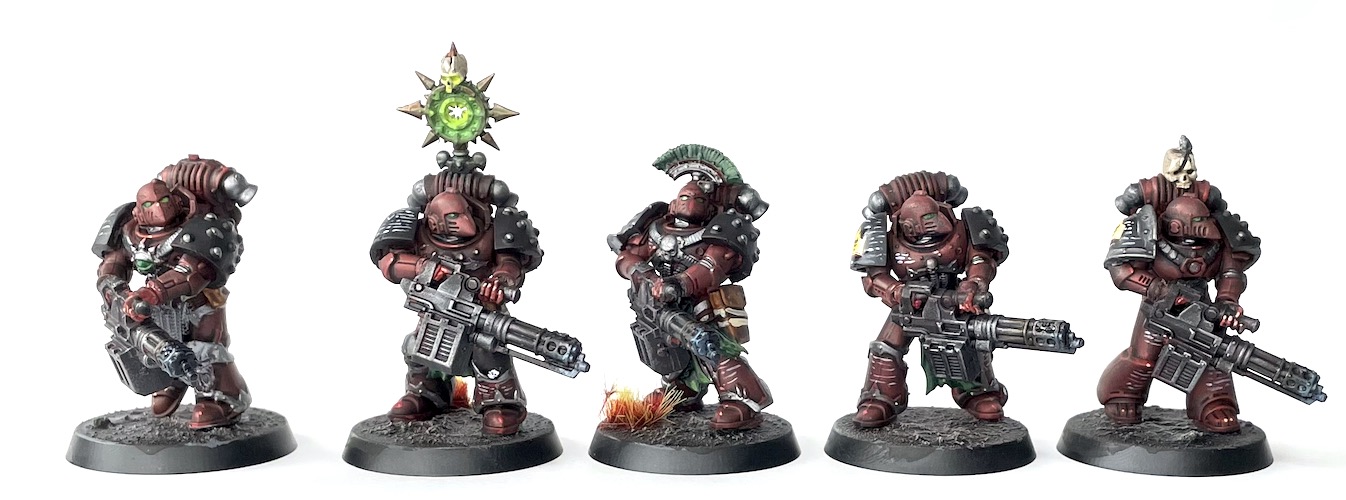 Tactical Support Squad with Rotor Cannons