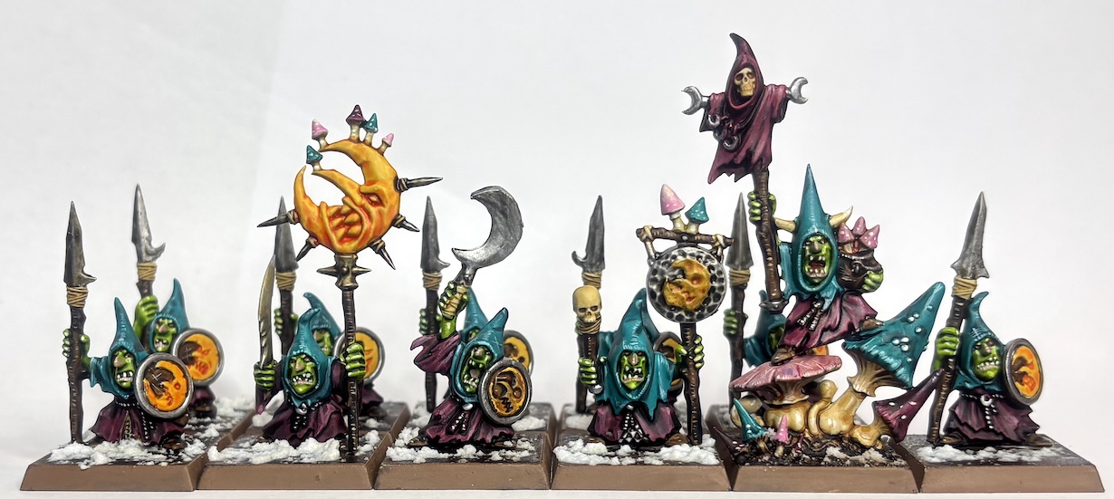 .2 Night Goblin Spear Rank And Shaman