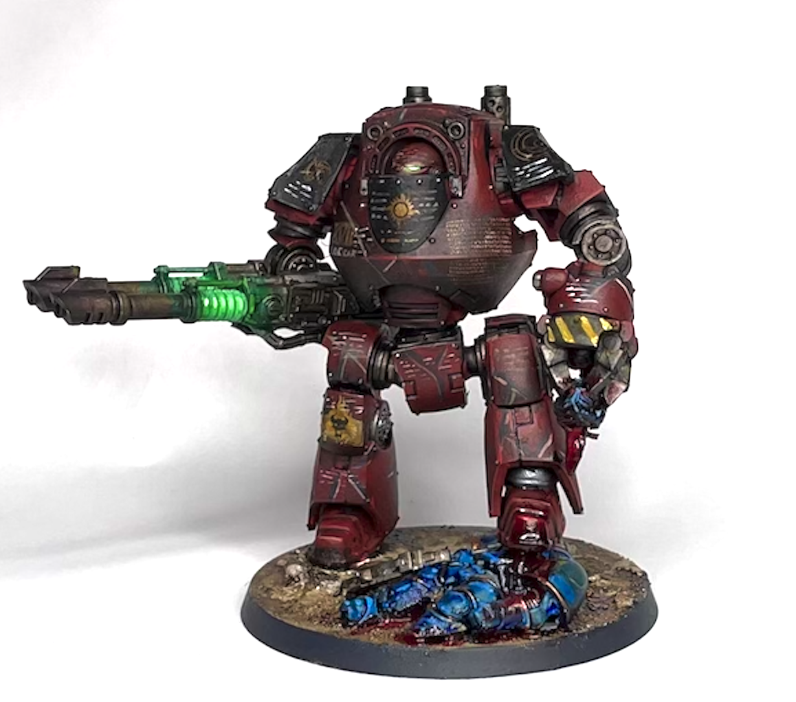 Contemptor Warpfire Blaster