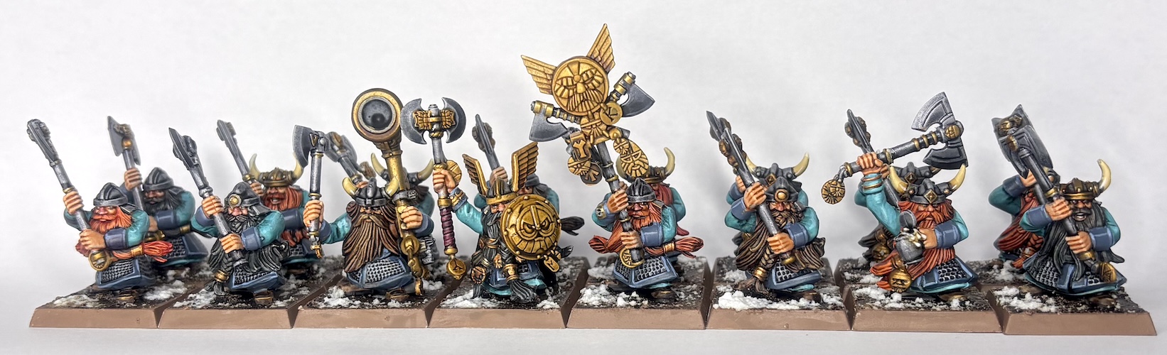 Dwarf Warriors With Great Weapons